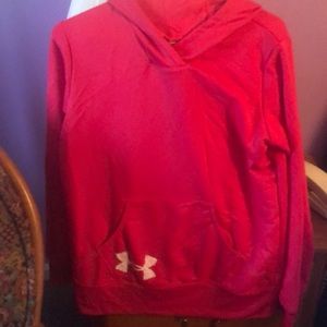 Under armor hoodie with front pocket